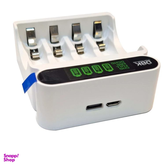 شارژر باتری 4 شیار قلمی/نیم‌ قلمی دی بی کی مدل C9023L