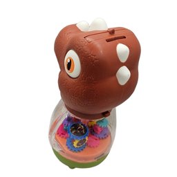 اسباب بازی ناب سل مدل چرخ دنده ای قلک طرح دایناسور موزیکال