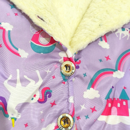 کاپشن دخترانه مدل یونیکورن کد 122