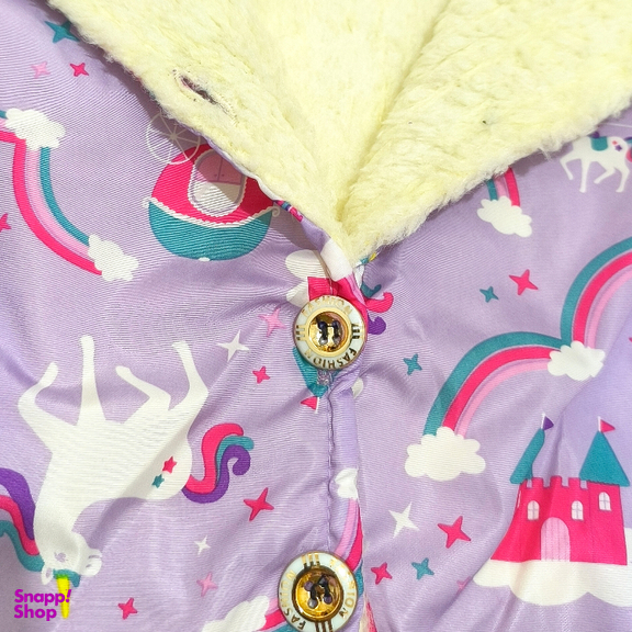 کاپشن دخترانه مدل یونیکورن کد 122