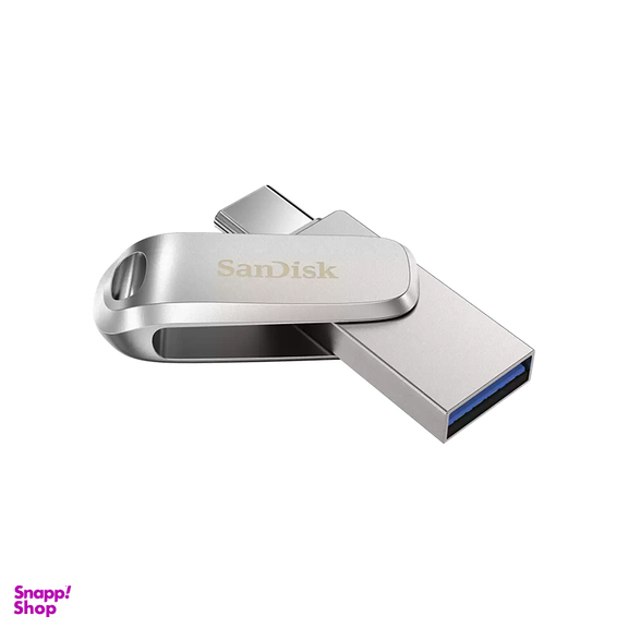 فلش مموری سن دیسک مدل Ultra Dual Drive Luxe ظرفیت 256GB