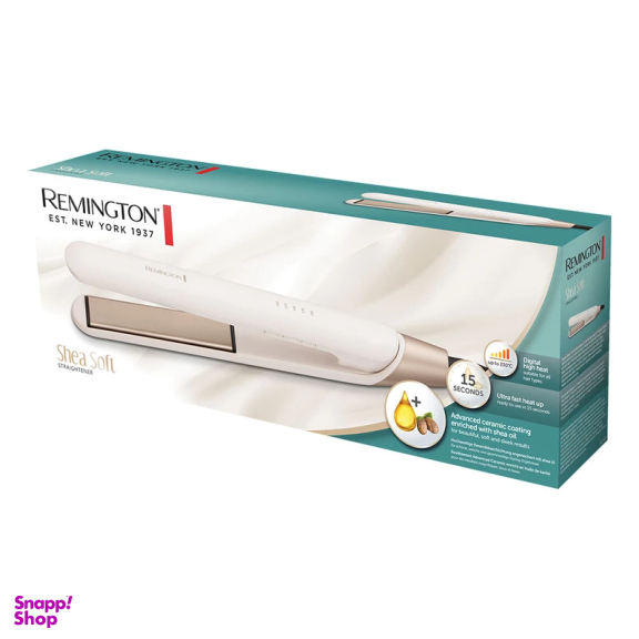 اتو مو رمینگتون مدل S4740 SHEA SOFT STRAIGHTENER