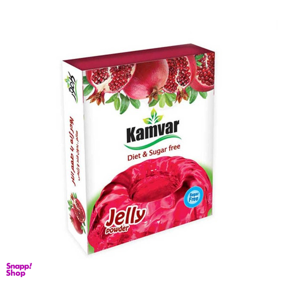 پودر ژله رژیمی انار کامور وزن 36 گرم