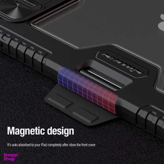 کیف کلاسوری نیلکین مدل Bumper Pro Leather Multi-Angle Folding مناسب برای تبلت اپل iPad Pro 11 2024