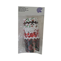 کپسول کاغذی کاپ کیک به گز طرح لیزری مدل یلدا مجموعه 12 عددی