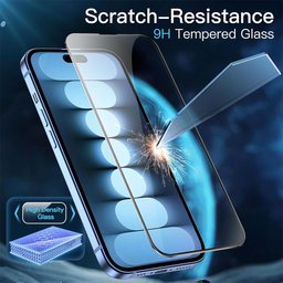 محافظ صفحه نمایش گوشی کینگ پاور مدل FUL-TMSR مناسب اپل iPhone 16