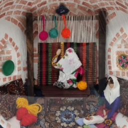 کاسه دیوارکوب حجیم سازی شده طرح قالی بافی مدل TP-1023-0184-00