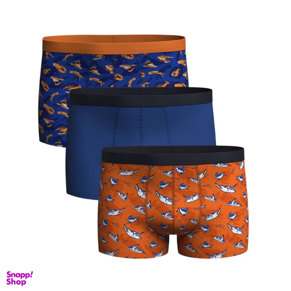 شورت مردانه ال سی وایکیکی مدل JAEGER بسته ۳ عددی