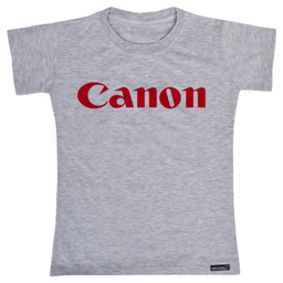 تی شرت آستین کوتاه پسرانه 27 مدل Canon Logo کد MH662