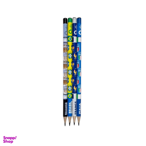 مداد کوییلو مدل فوتبالی کد 5 بسته 4 عددی