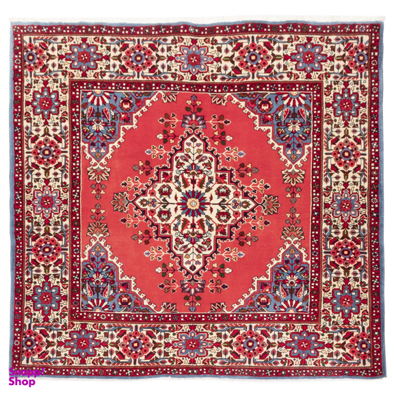 فرش دستباف سی پرشیا کد 130061 سایز 157x150 سانتی‌ متر