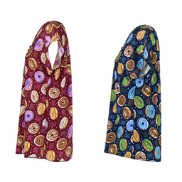 بلوز آستین کوتاه زنانه مدل M3905 مجموعه 2 عددی