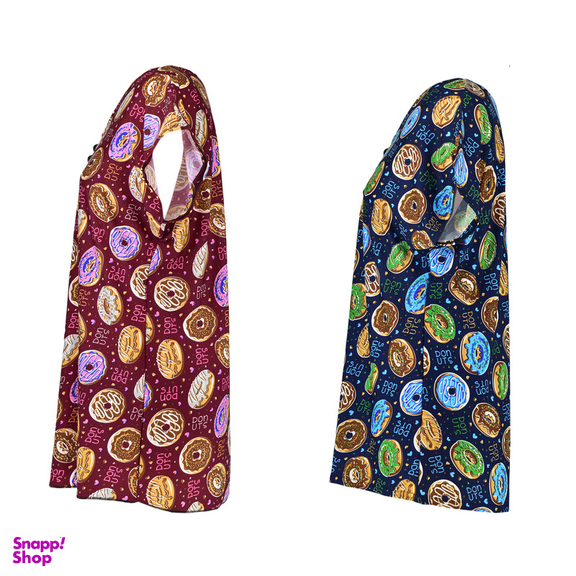 بلوز آستین کوتاه زنانه مدل M3905 مجموعه 2 عددی