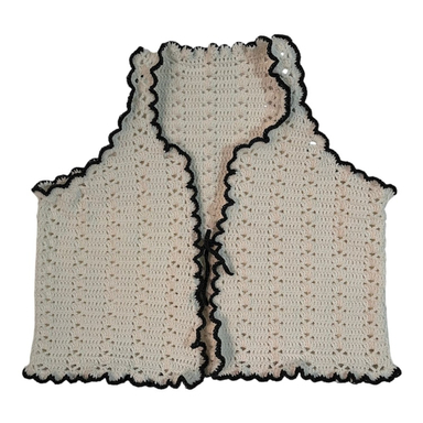 رویه بافت زنانه کد 1120 رنگ سفید شیری