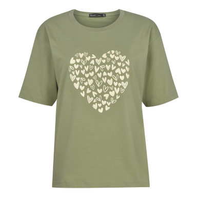 تیشرت آستین کوتاه زنانه باینت مدل 2261792 رنگ سبز