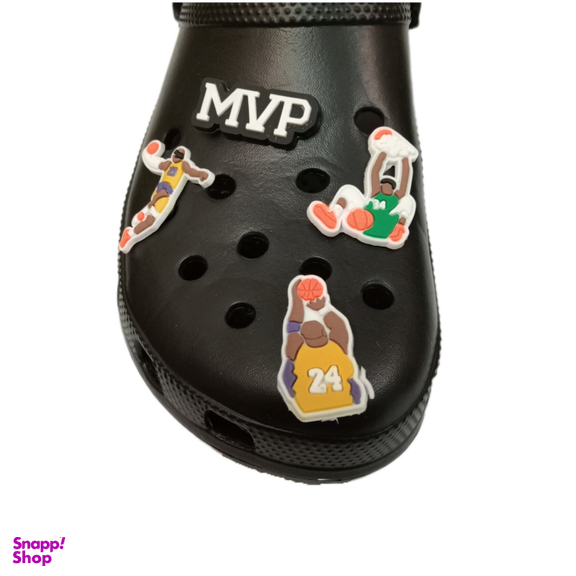 دمپایی مردانه مدل کراکس جیبیتز استیکردار کد PRSTK 5