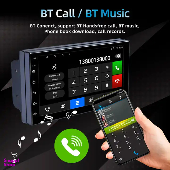 مانیتور خودرو مدل Burmester مناسب پژو 207