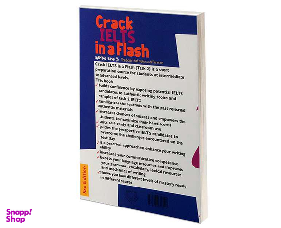کتاب Crack IELTS In A Flash (Writing Task 2) اثر جمعی از نویسندگان انتشارات ایده درخشان