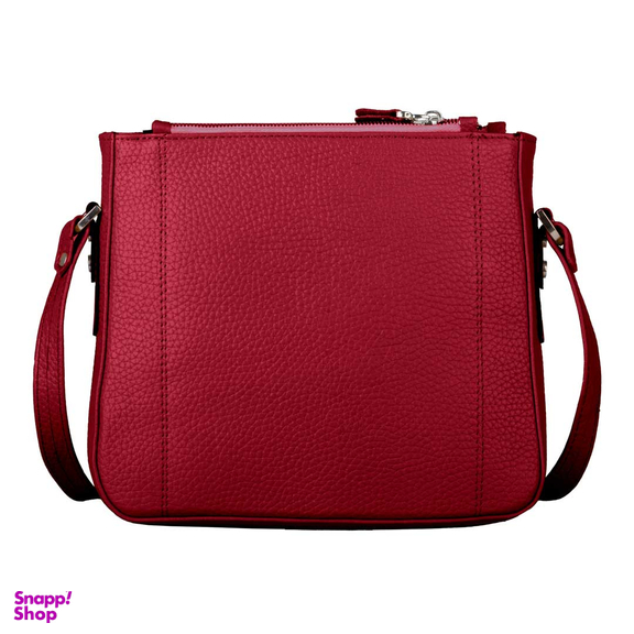 کیف دوشی چرم طبیعی زنانه آروین‌ چرم کد AR-117