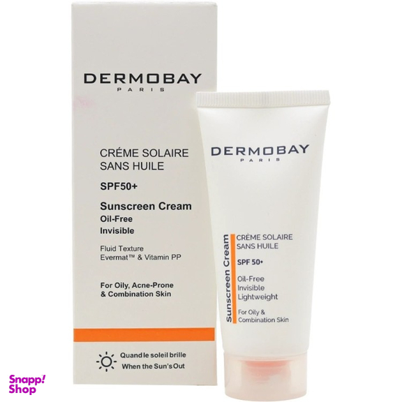 کرم ضد آفتاب بدون رنگ درموبای مدل invisible حجم 40 میلی لیتر