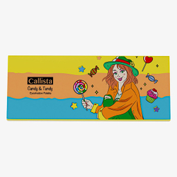 پالت سایه چشم کالیستا مدل Candy & Tandy کد 10