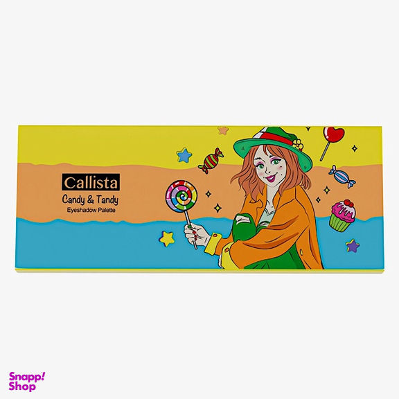پالت سایه چشم کالیستا مدل Candy & Tandy کد 10