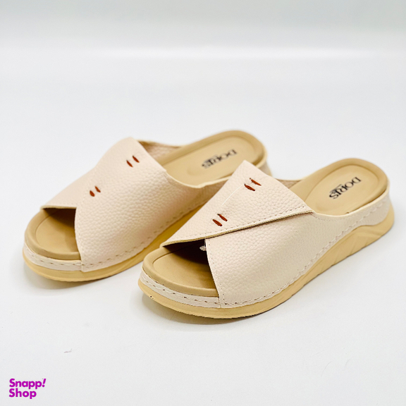 صندل زنانه دوریس مدل شمیم کد 03 رنگ کرم