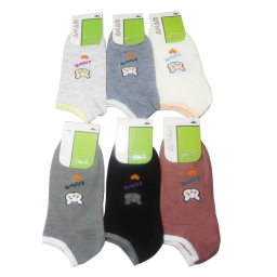 جوراب زنانه آکام کد A4 مجموعه 6 عددی