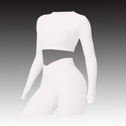 ست نیم تنه و لگینگ ورزشی زنانه مدل M5135