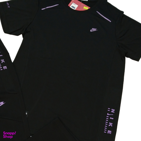 ست تیشرت شلوار ورزشی مردانه کد 1101 رنگ مشکی