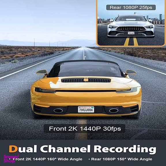 دوربین ثبت وقایع خودرو 4K مدل 141