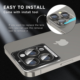 محافظ لنز دوربین بوف مدل HD-ColorLenz مناسب برای گوشی موبایل اپل Iphone 14 Pro Max / 14 Pro