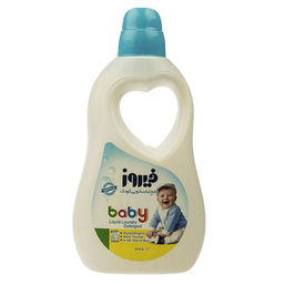 مایع لباسشویی و صابون لباسشویی کودک فیروز مدل اسطوخودوس وزن 1000 گرم