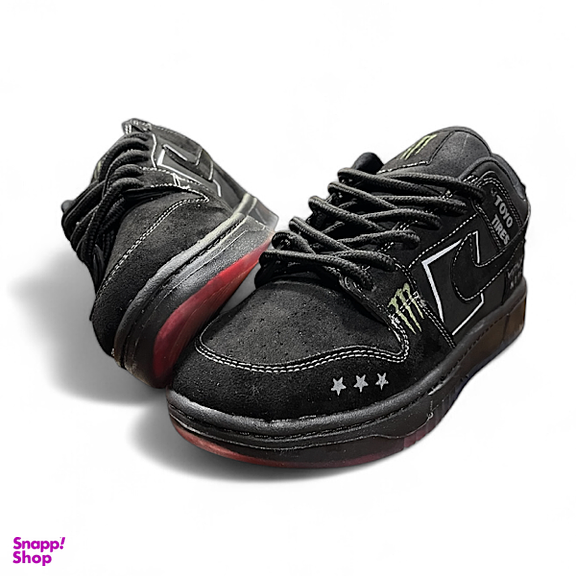 كتاني مردانه طرح نايكی مدل مانستر كد Monster رنگ مشكی