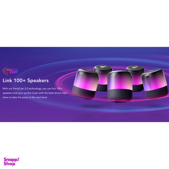 اسپیکر بلوتوثی انکر Soundcore Glow Mini A3136