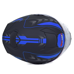 کلاه کاسکت فک متحرک ردلاین مدل 937 طرح blue arrow mt