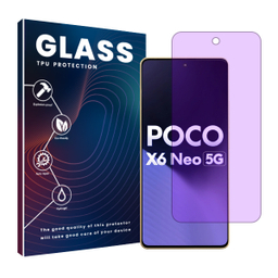 محافظ صفحه نمایش گوشی موبایل آنتی پرپل گلس مناسب برای شیائومی Poco X6 Neo