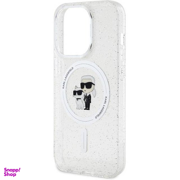 کاور گوشی موبایل کارل لاگرفلد مدل Magsafe مناسب برای اپل iPhone 15 Pro