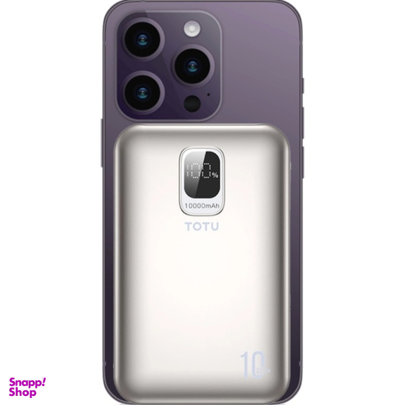 پاوربانک مغناطیسی توتو مدل PB-1-W ظرفیت 10000 میلی آمپر ساعت