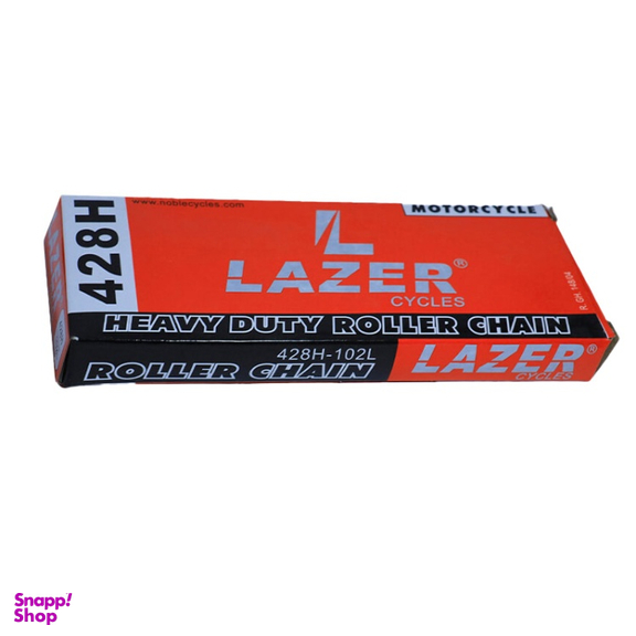 زنجیر موتور سیکلت لیزر مدل 428H-102L مناسب هوندا