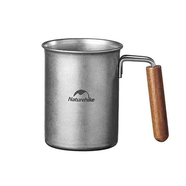 ماگ استيل نیچرهایک مدل Sen Xin Retro Stainless Steel Tableware کد NH21SJ001 گنجایش 0.35 ليتر
