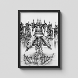 تابلو نقاشی مدل ملک