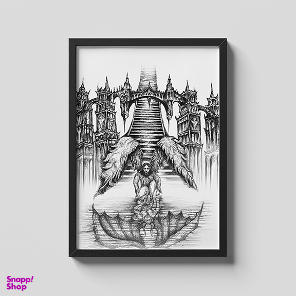 تابلو نقاشی مدل ملک