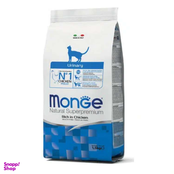 غذای خشک گربه مونژه مدل یورینری وزن 1500 گرم