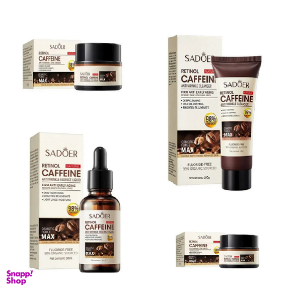 پک ضد چروک مدل رتینول کافئین کد 001 مجموعه 4 عددی