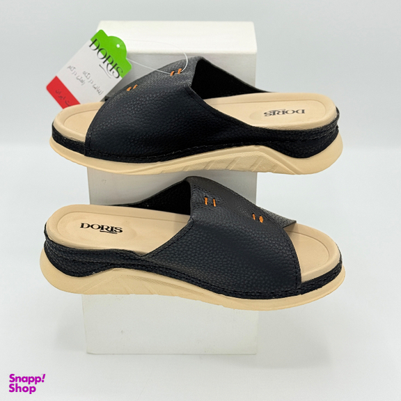 صندل زنانه دوریس مدل شمیم طبی کد 02 رنگ مشکی