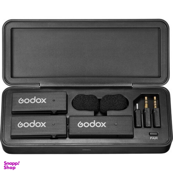 میکروفون بی‌ سیم یقه‌ ای گودکس مدل MoveLink Mini UC Kit2 Wireless Microphone