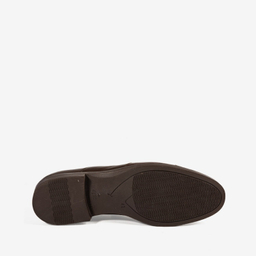 کفش رسمی مردانه چرم طبیعی مونو کد J5502_091 رنگ قهوه ای تیره