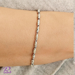 دستبند نقره زنانه کد B2147