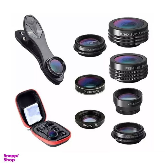کیت لنز موبایل ایبولو مدل 8-in-1
